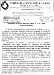 scrisoare deschisa SANITAS 1
